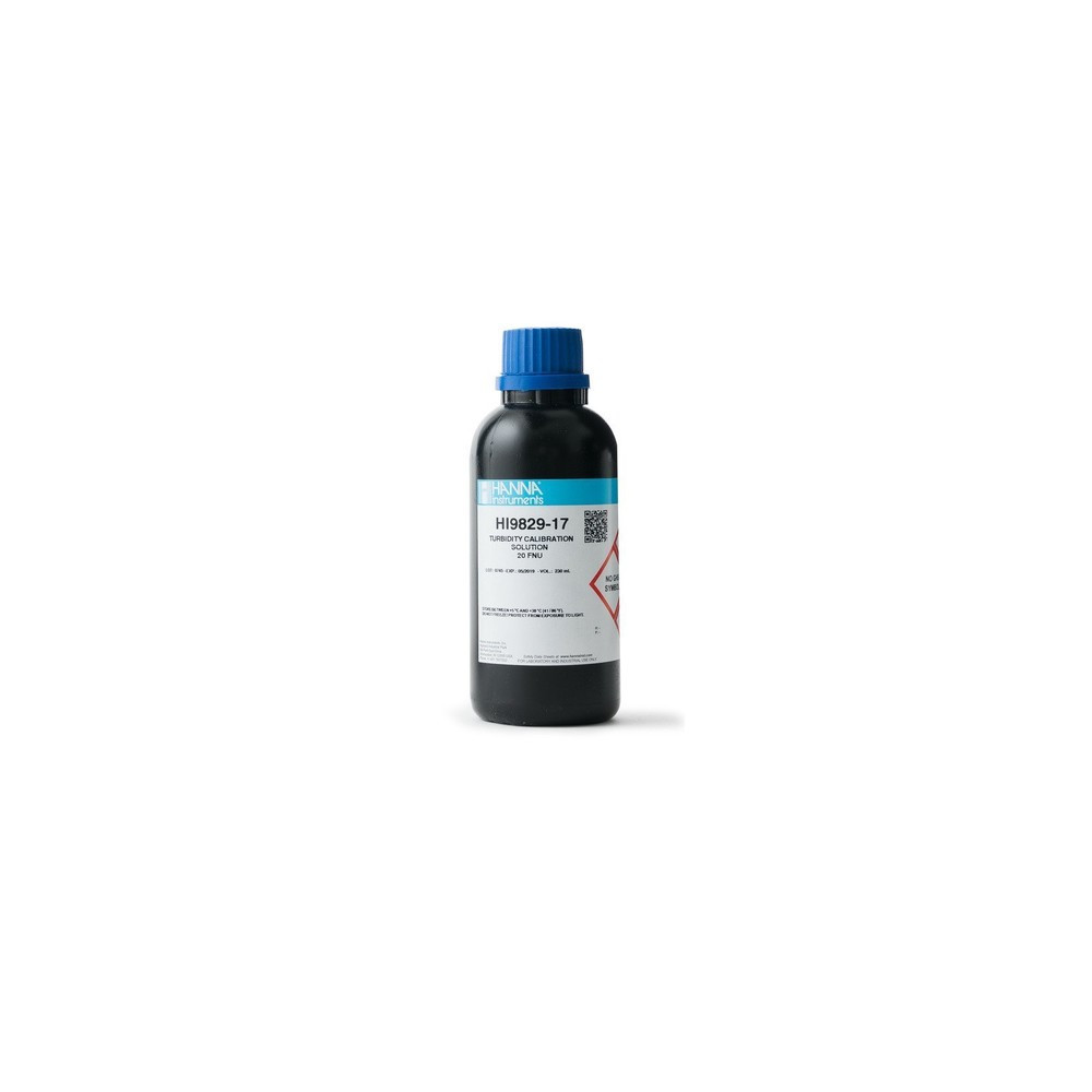 Solution d'étalonnage de turbidité 20 FNU - Flacon 230 ml