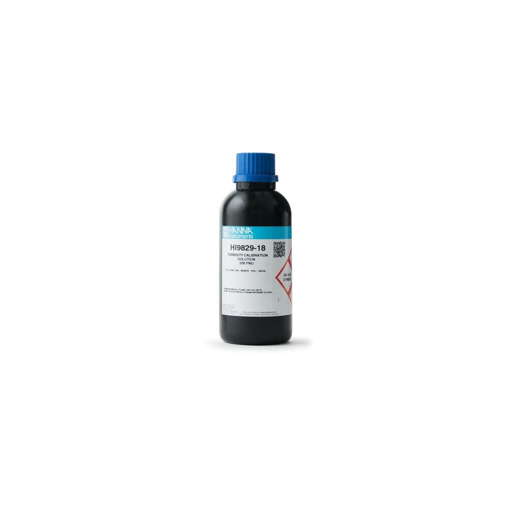 Solution d'étalonnage de turbidité 200 FNU - Flacon 230 ml