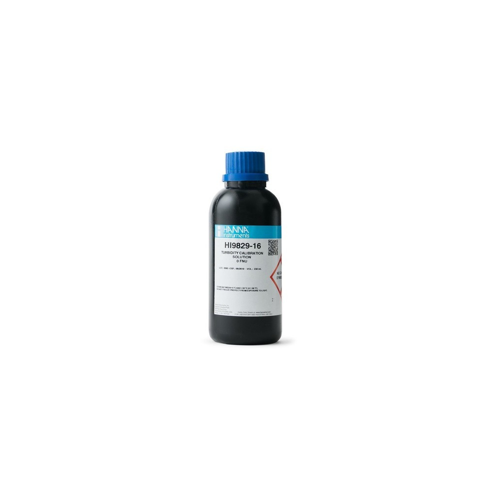 Solution d'étalonnage de turbidité 0 FNU - Flacon 230 ml