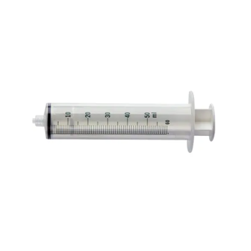 Seringue jetable plastique - 50 mL