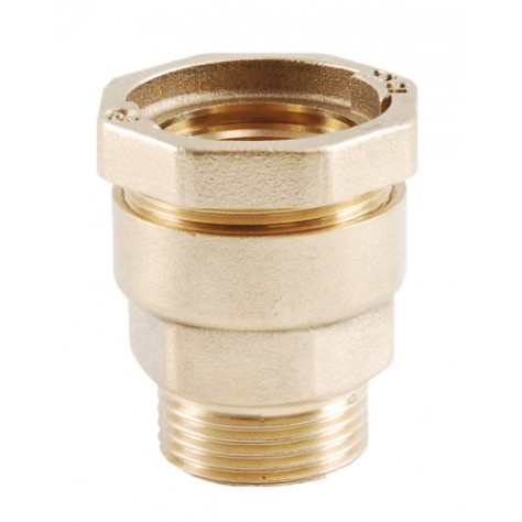 Raccord droit laiton à compression mâle - Ø32 - 3/4"