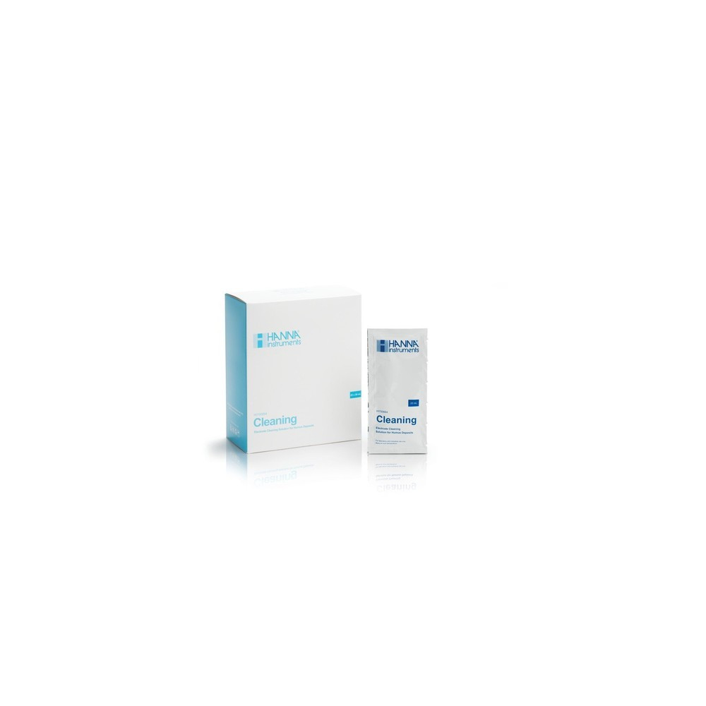 Solution de nettoyage pour électrodes - 25 sachets