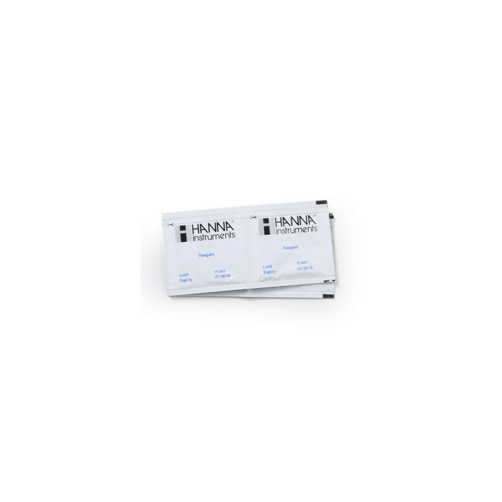 Réactifs pour photomètres, chlore libre gamme étroite (100 tests)