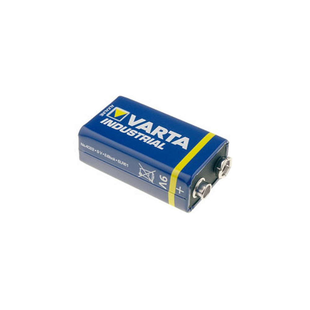Pile alcaline 9V 6LR61 - 1 pile