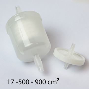 Filtre jetable 0,45 µm pour pompe de prélèvement - filtration eau souterraine