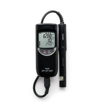 Multiparamètre portatif avec sonde pH/EC/TDS/°C - HI991300