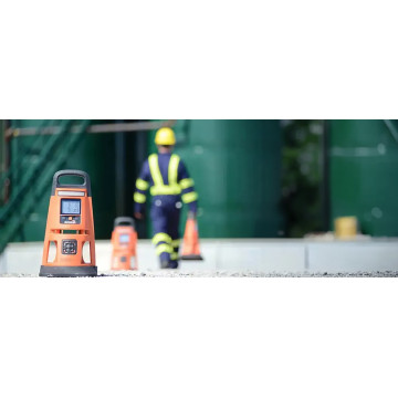 Balise détection radius BZ1 5 gaz : LIE, H2S, CO, O2, PID (COV) pompe intégrée