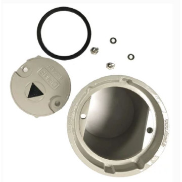Bouche à clé étanche - aluminium