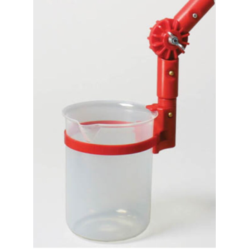 Bécher angulaire pour canne de prélèvement 2000 ml