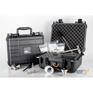 Kit complet Vapor Pin® Inox 10 pointes de prélèvement et couvercles inox