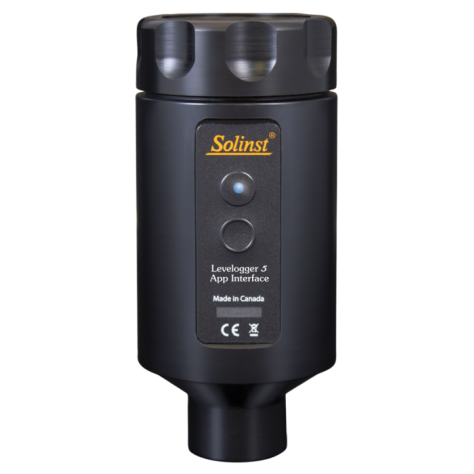 Module Bluetooth et application Levelogger - Solinst App interface