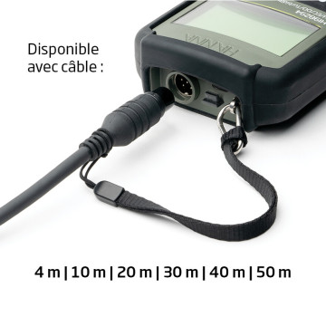 Sonde multiparamètre HI98294 avec GPS – pH, EC, OD, turbidité, °C