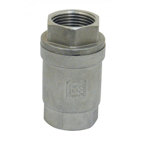 Clapet anti-retour toutes positions inox F/F - Ø3/8"
