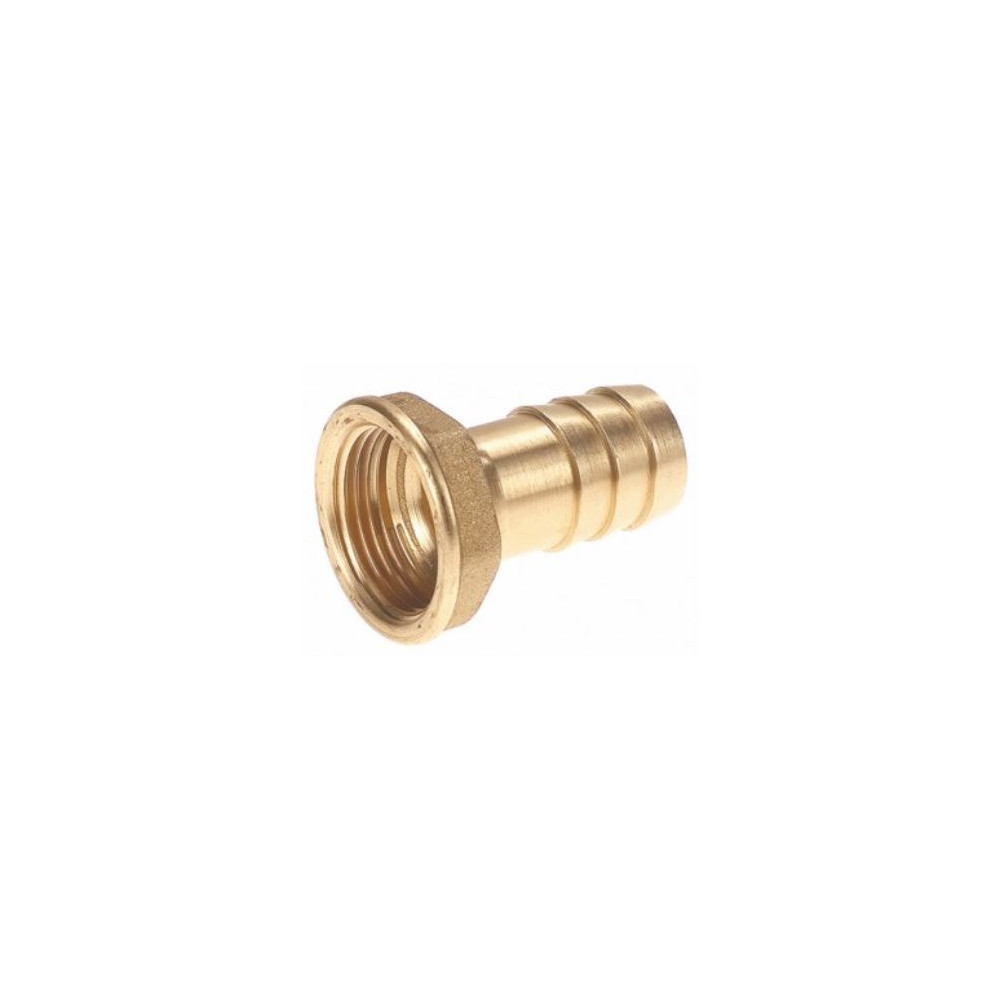 Embout femelle laiton cannelé - Ø15 - 1/2"