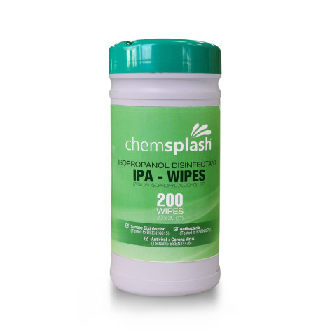 Lingettes désinfectantes IPA à 70 %