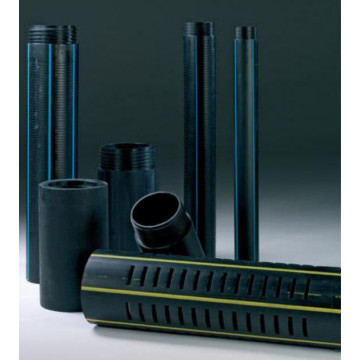 Tube PEHD Ø 63 mm - vissé plein - 1 m