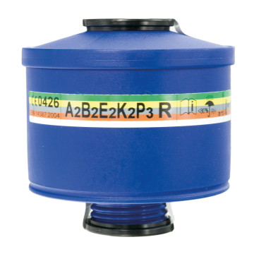 Cartouche filtrante A2B2E2K2P3 R D - protection gaz et particules - boite de 4