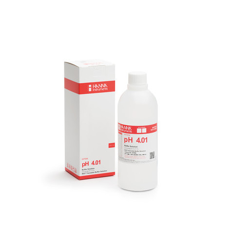Solution tampon pH 4 - Flacon 500 ml