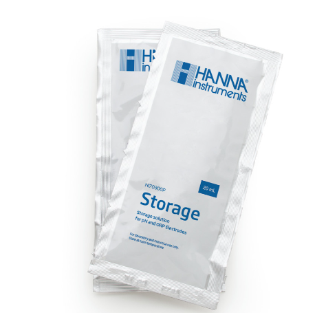 Solution de conservation pour électrodes - 25 sachets de 20mL