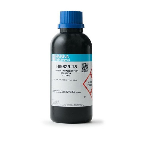 Solution d'étalonnage de turbidité 200 FNU - Flacon 230 ml