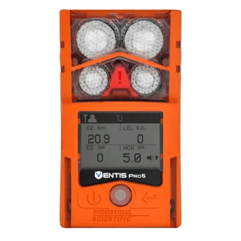 Détecteur multigaz portable Ventis PRO5 - PID, LIE, CO, H2S, O2