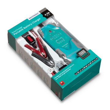Chargeur batterie lithium 12V Easycharge 4.3A - chargeur portable étanche