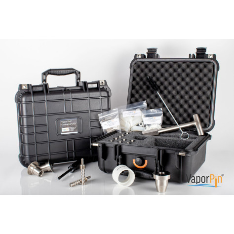 Kit complet Vapor Pin® Inox 10 pointes de prélèvement et couvercles inox