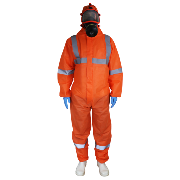 Combinaison jetable haute visibilité antistatique Xtreme SMS 55 HV – Type 5/6