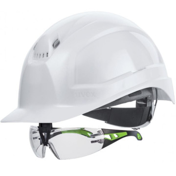 Casque Uvex Pheos IES - avec lunettes