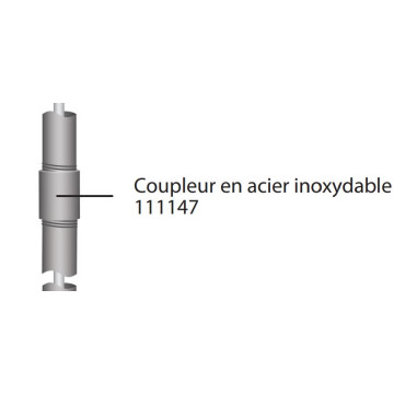 Raccord NPT - acier inoxydable
