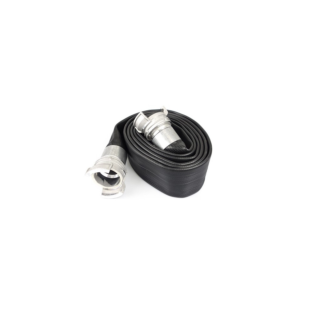 Tuyau applatissable Nitrile DN50 avec raccords pompier 19m