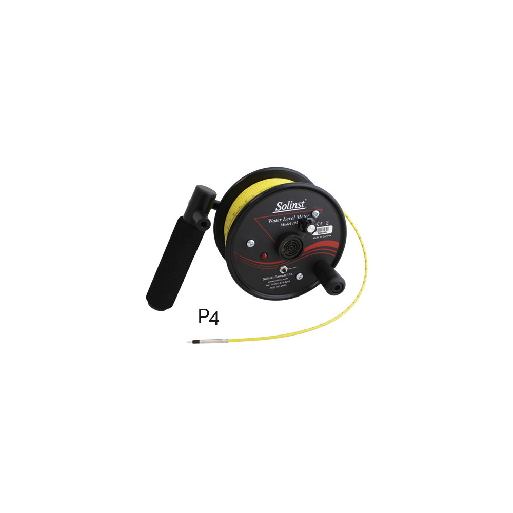 Sonde piézométrique à câble coaxial Solinst 102 MINI - petits forages