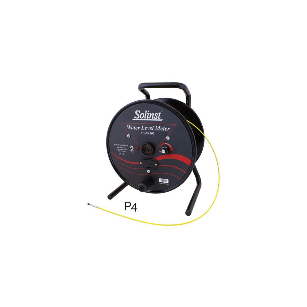Sonde piézométrique 102 à câble coaxial – Pour piézomètres de petit diamètre