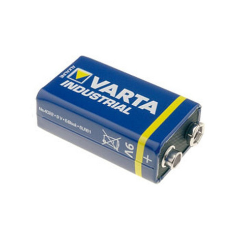 Pile alcaline 9V 6LR61 - 1 pile