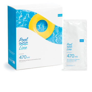 Solution de test rédox 470 mV - 25 sachets