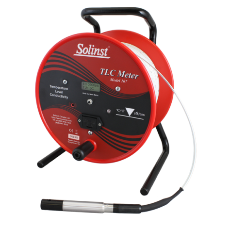 Sonde de niveau d'eau et de conductivité - Solinst 107-TLC