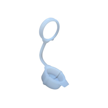 Bouchon de tête rabattable pour tube PEHD Øext 32.2 mm