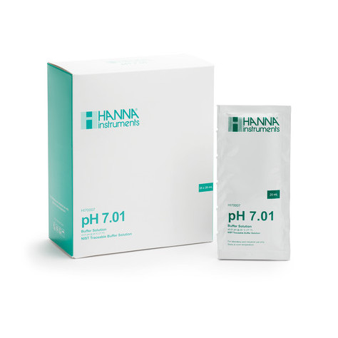 Solution tampon pH 7 - 25 sachets