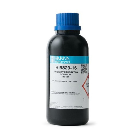 Solution d'étalonnage de turbidité 0 FNU - Flacon 230 ml