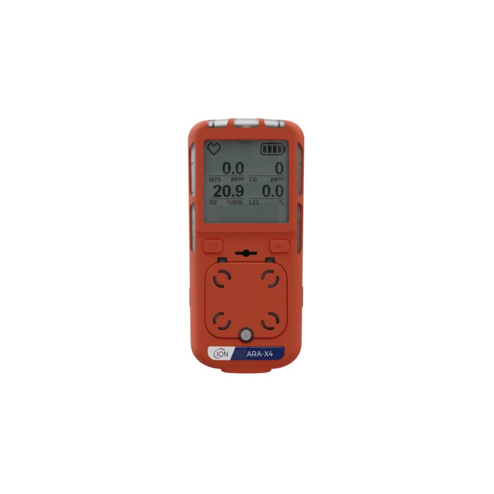 Détecteur multigaz ARA-X4 - CO / H2S / O2 (L) / LEL (CAT)