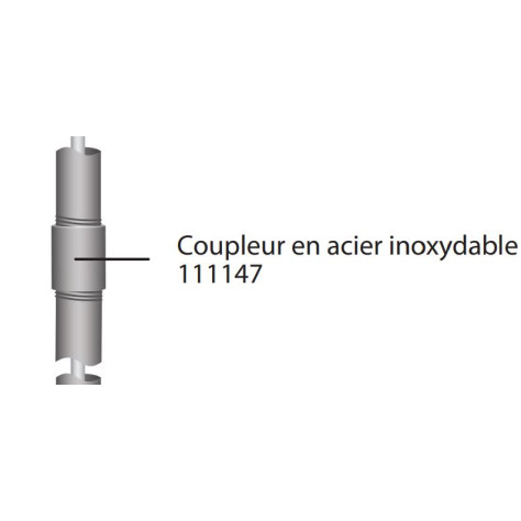 Raccord NPT - acier inoxydable