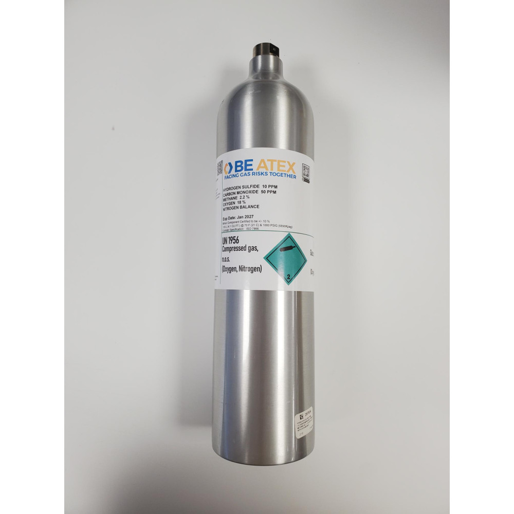 Bouteille 116 L Isobutylene 100 ppm