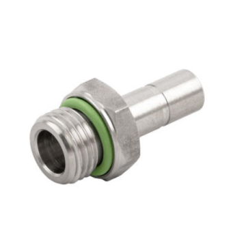 Adaptateur encliquetable mâle cylindrique