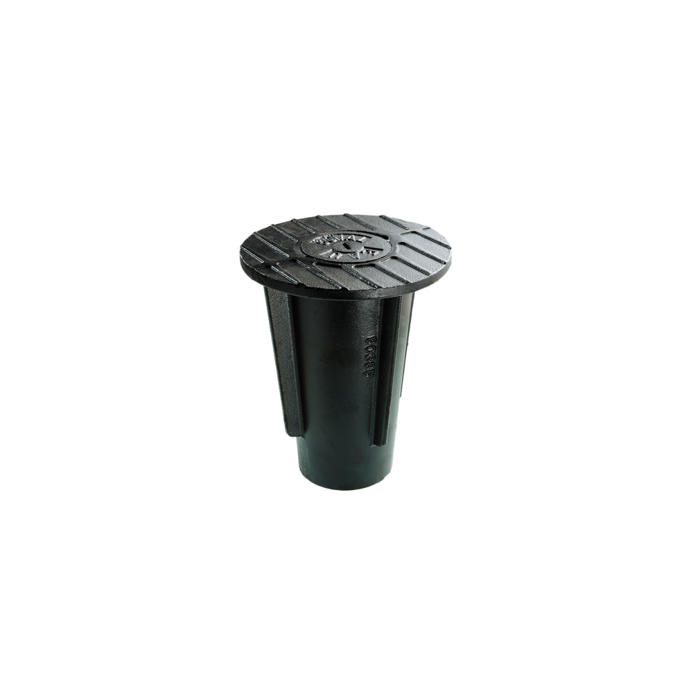 Bouche à clé polymère Ø 130 mm et Øint 110 mm sans embase