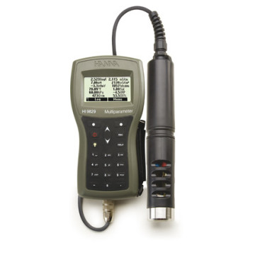 Multiparamètre avec sonde pH/rédox/EC/Turbidité/OD/°C - HI9829-01042