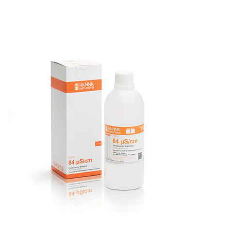 Solution d'étalonnage conductivité à 84 µS/cm - Flacon 250 ml Solution d'étalonnage conductivité à 84 µS/cm - Flacon 250 ml
