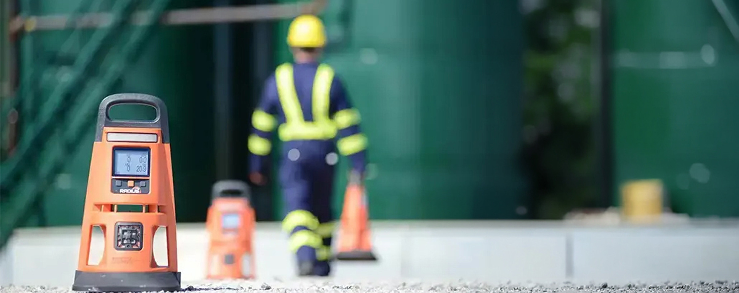 Balises de détection de gaz