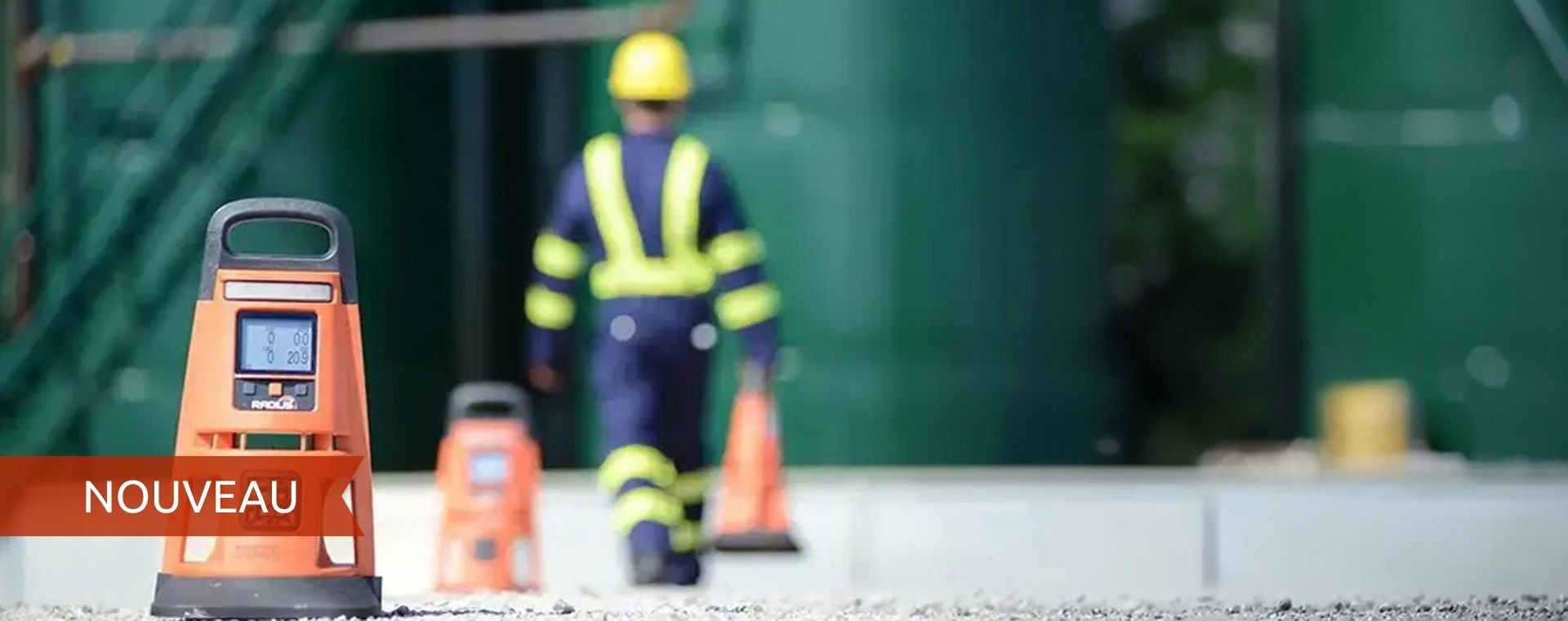 Balises de détection de gaz